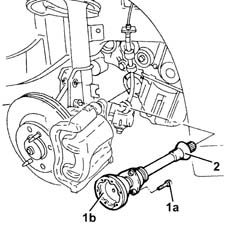 Intermediate drive shaft - r r