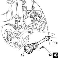 Intermediate drive shaft - r r