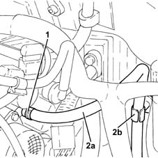 Vacuum pipe for brake servo - r+r