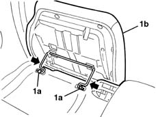 Rear seat cushion - r+r