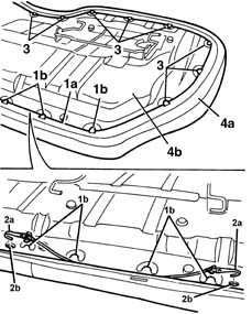 Rear seat cushion ribbing - r r