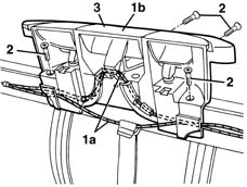Rear seat/ backrest. - movement control LEVERS R.R.