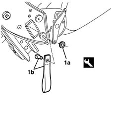 Rear CUSHION COVER, (single), removed - Replacement