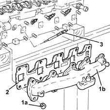 Single cylinder head, removed - overhaul