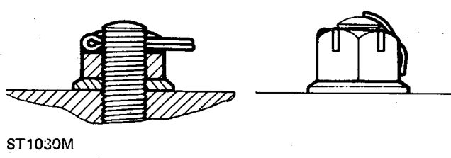 Cotter pins locking wire