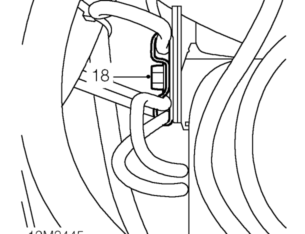 Caution: plug the connections. – Remove plenum. See FUEL SYSTEM, Repair, plenum chamber