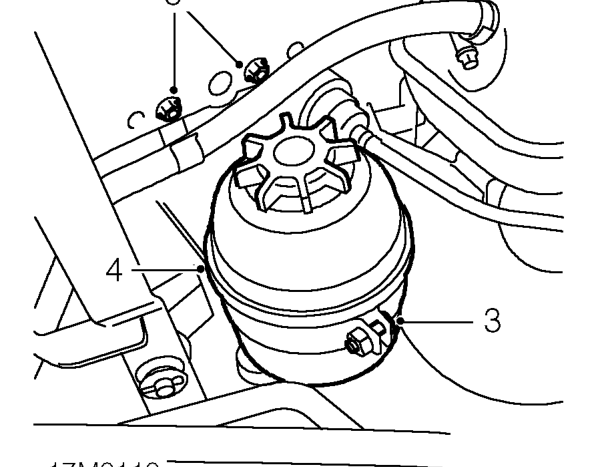 Evap canister and purge control valve – Depress tags and disconnect purge pipe from plenum chamber.