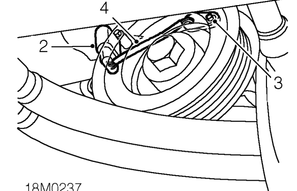 Camshaft position (cmp) sensor knock sensor - lh – Disconnect battery negative lead.