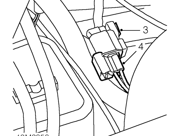 Heated oxygen sensor (ho2s) - front – Remove clip securing oxygen sensor lead to harness.