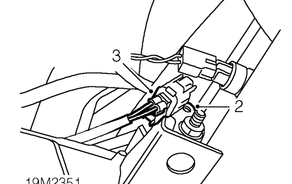 Heated oxygen sensor (ho2s) - rear refit – Position vehicle on ramp [hoist].