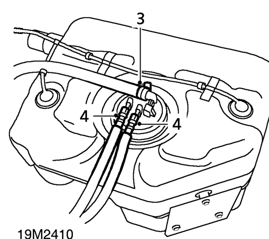 Fuel pump – Remove fuel tank. See fuel tank