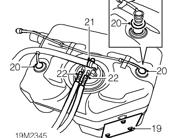 cradle and fuel tank.
