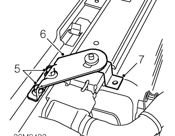 Radiator – Remove front grille.