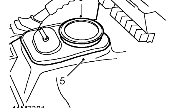 Lt230q transfer gearbox – Remove centre console. See CHASSIS AND BODY, Repair, centre console