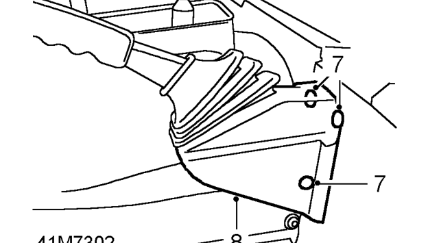 Lt230q transfer gearbox – Remove high-low selector housing cover from transmission tunnel.