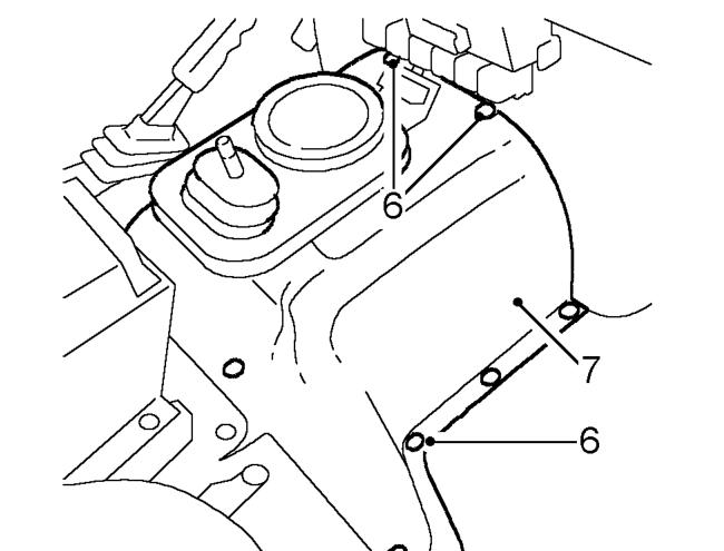 Shiftlock solenoid – Secure solenoid cover to transfer box. Tighten
