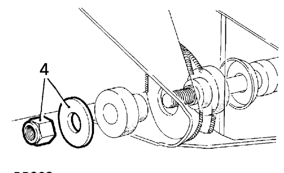 Front axle assembly – Disconnect anti-roll bar link