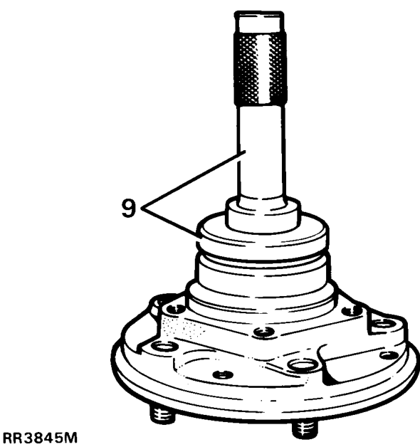 Front hub – Pack hub inner bearing with recommended grease and fit to hub.
