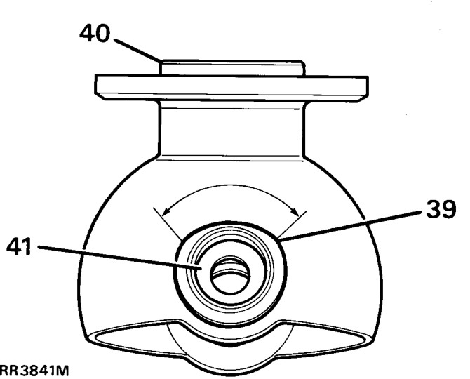 Check and adjust preload on bearings – To take a reading use special tool