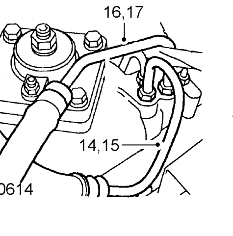Remove filler cap from power steering fluid 27. Connect steering column to steering box. r