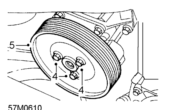 Caution: plug the connections. – Position container to collect any fluid spillage.