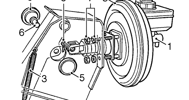 Servo assembly refit – NOTE: The non-return valve and grommet, 13. Connect vacuum hose to servo non-return valve.