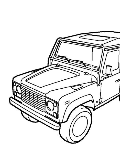 Body – All body panels, with the exception of the fascia Outriggers and angled brackets welded to