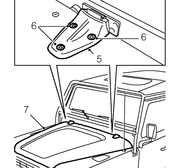Bonnet – Release prop and close bonnet to check