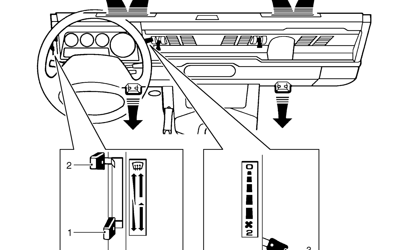HEATER OPERATION through a ducted vent on top of the vehicle front wing to the blower moto