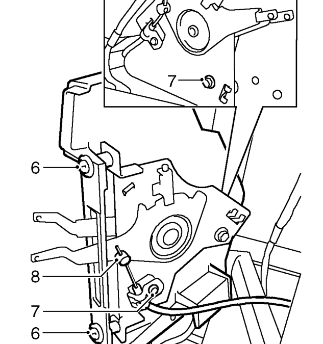 Pull control cable through bulkhead grommet
