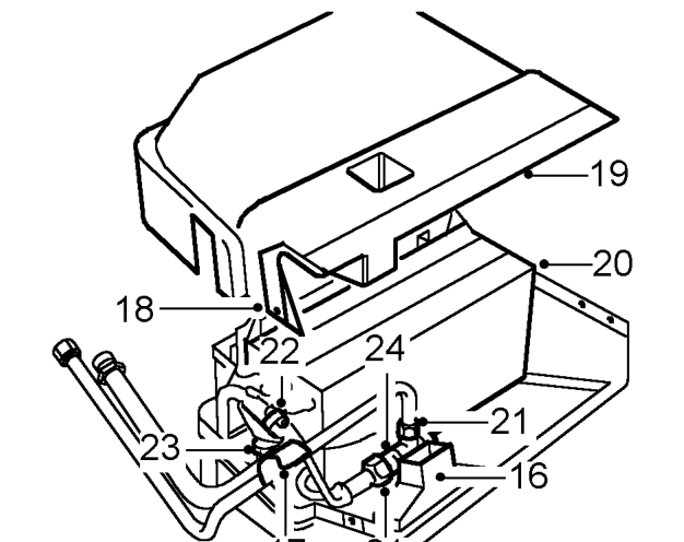 Position evaporator unit in lower casing, align