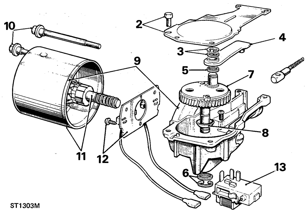 Dismantle inspection and test – Remove yoke securing bolts.