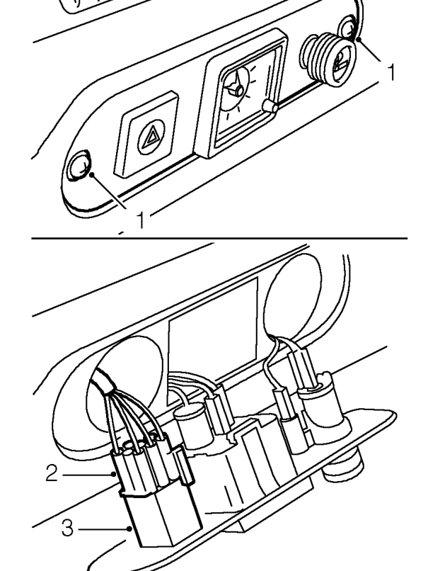 Remove remove – Fit switch panel to lower fascia.