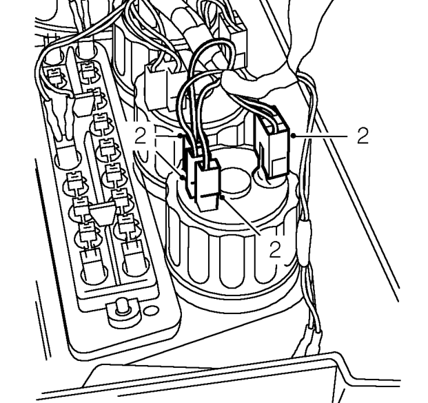 Fuel and temperature gauges – Remove instrument panel. See Instrument panel