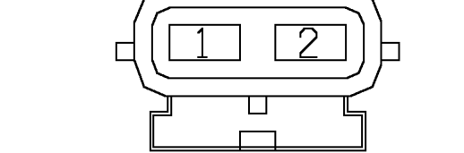 Male – Behind LH headlamp