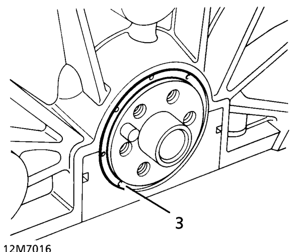Crankshaft rear oil seal refit – Remove drive plate. See ENGINE 4.0 V8, Repair, Drive Plate