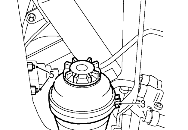 Evap canister and purge control valve – Disconnect purge pipe from plenum chamber.