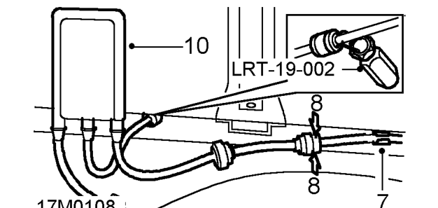 Vapour separator – Remove 2 screws securing vapour separator.