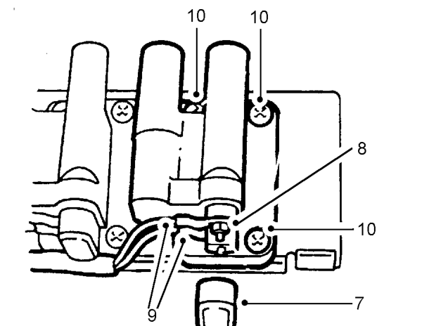 Remove refit – Remove coils and mounting bracket assembly. Do not carry out further dismantling if compon