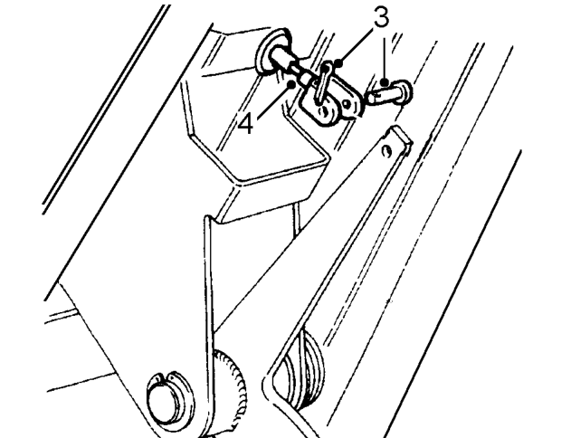 Remove remove – Release cable adjusting nut from abutment bracket.