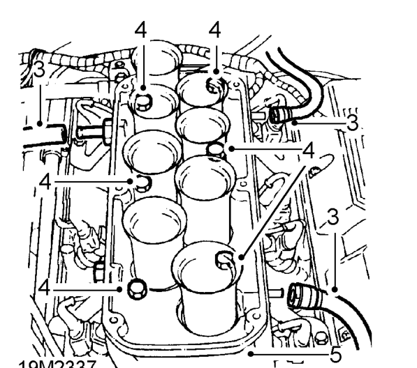 Ram housing refit – Remove plenum chamber. See plenum chamber
