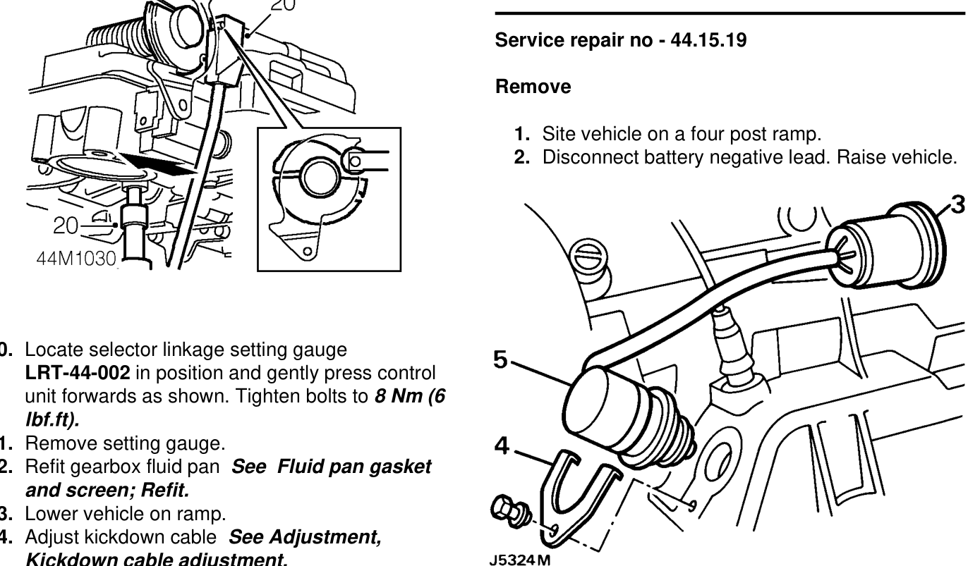 Inhibitor switch