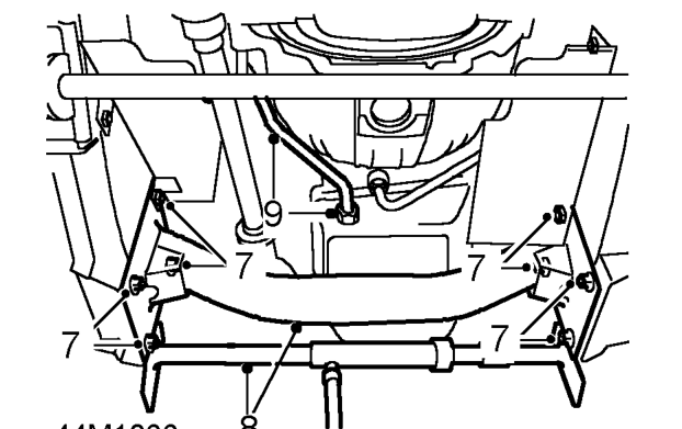 Fluid pan gasket and screen – Remove catalytic converter assembly See EMISSION CONTROL, Repair, Front pipe/catalytic con