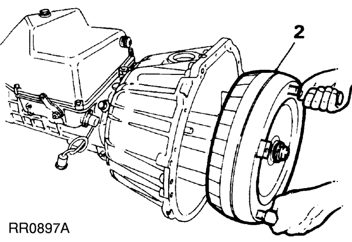 Pump and main housing – Remove gearbox and transfer box assembly, See Gearbox and transfer box assembly