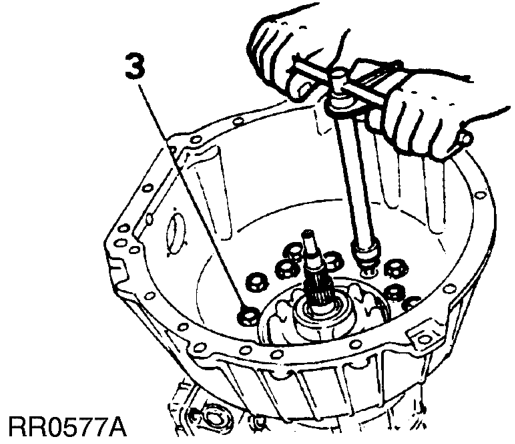 Pump and main housing – Place bell housing and intermediate plate