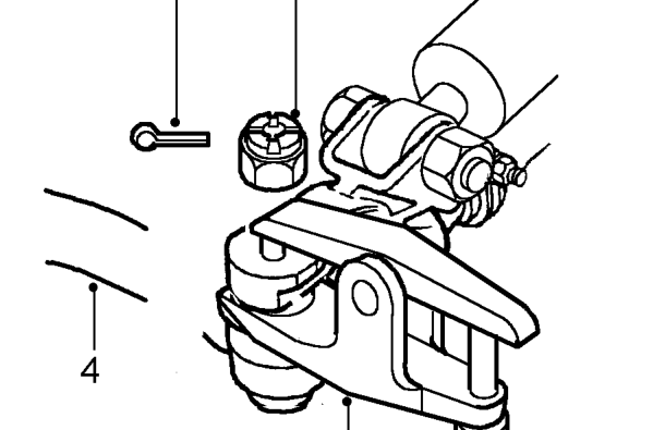 Adjust check – Raise vehicle on ramp.