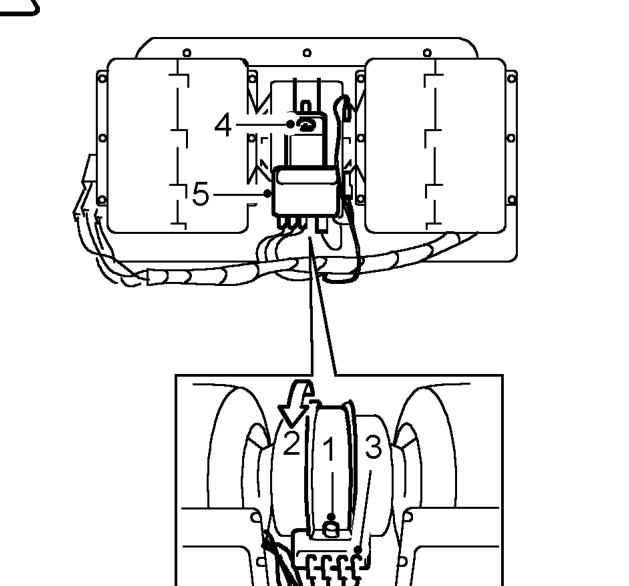 Note: access below evaporator unit. – Service repair no - 82.20.26 Service repair no - 82.20.79