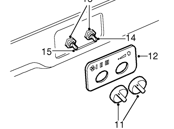 Do not carry out further dismantling if component is removed for access only.