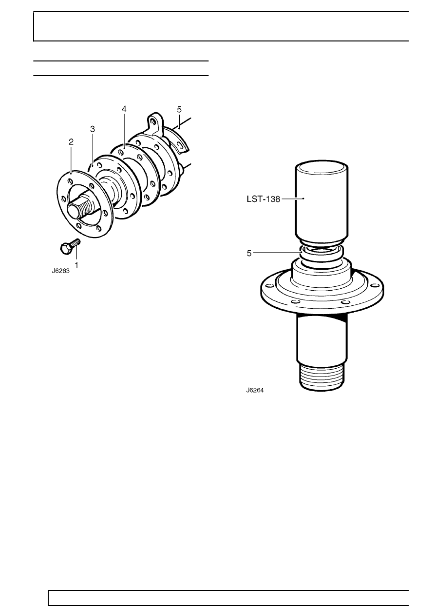 Land Rover Workshop Service and Repair Manuals > 300Tdi Defender > REAR ...