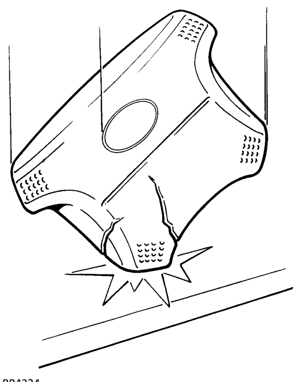 Impacts which do not deploy airbags